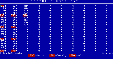 Cursor Path Mode screenshot